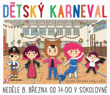 Dětský karneval ve Vlašimi