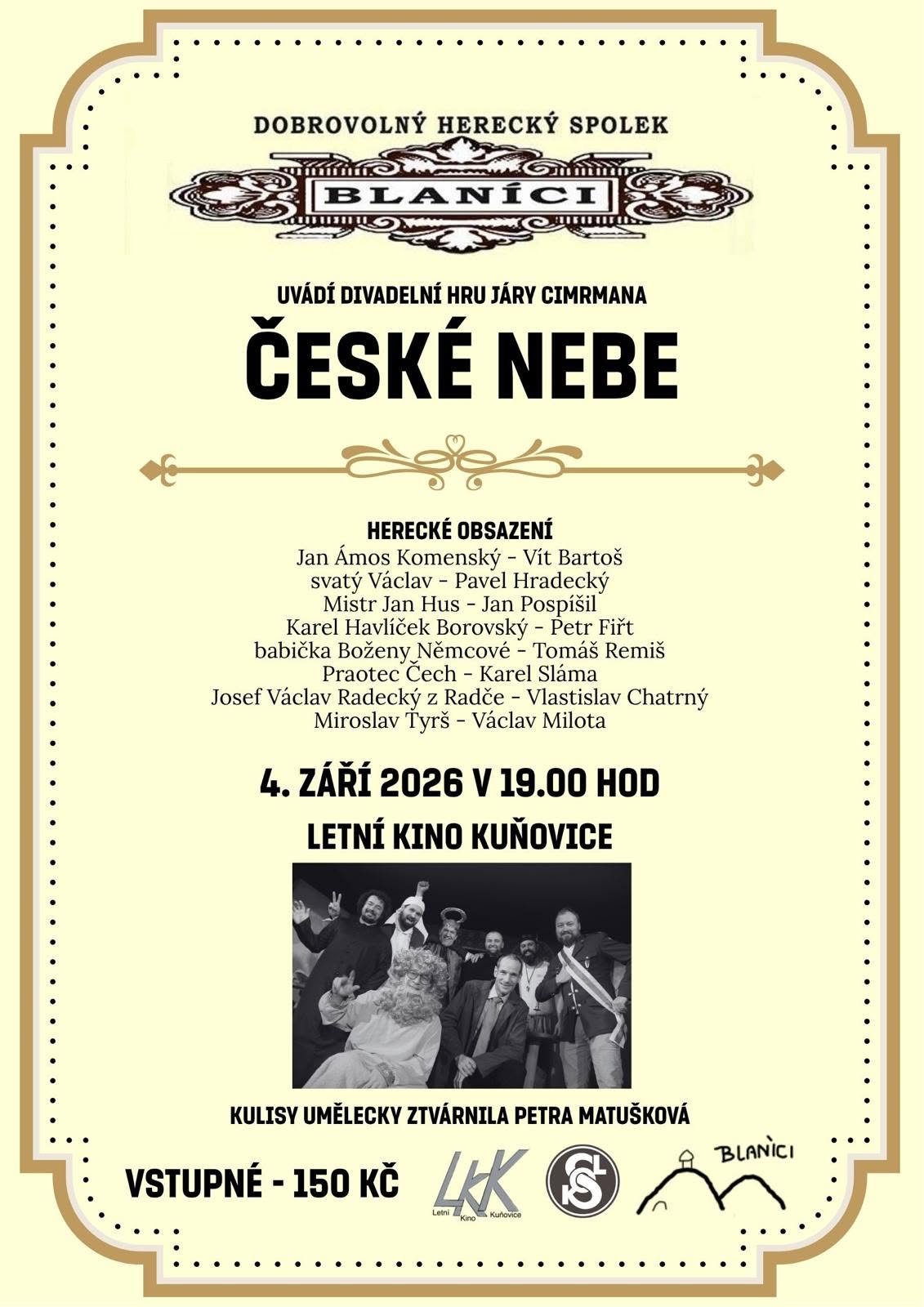 České nebe v Kuňovicích