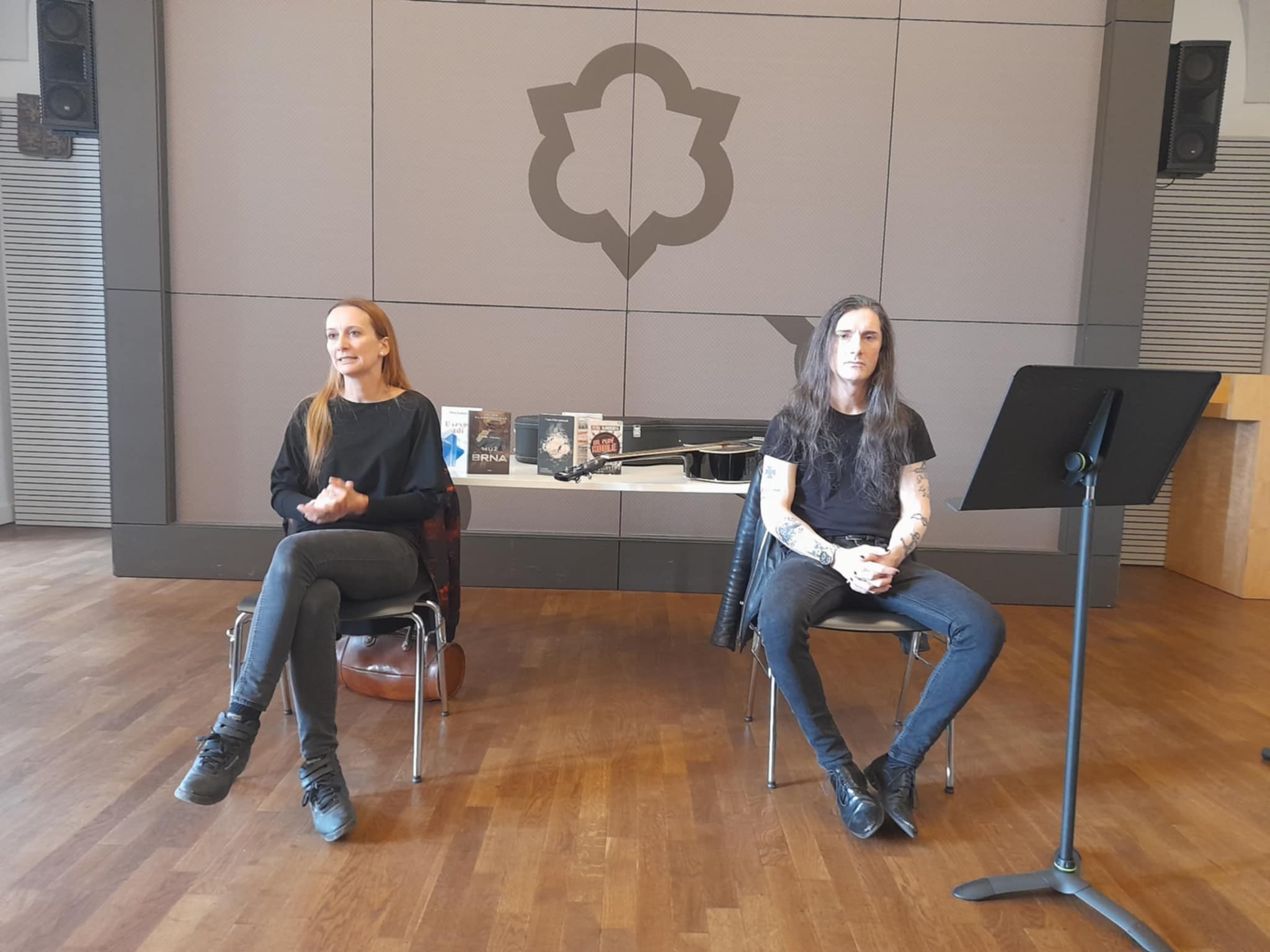 Petra Klabouchová v Literárním klubu Vlašim