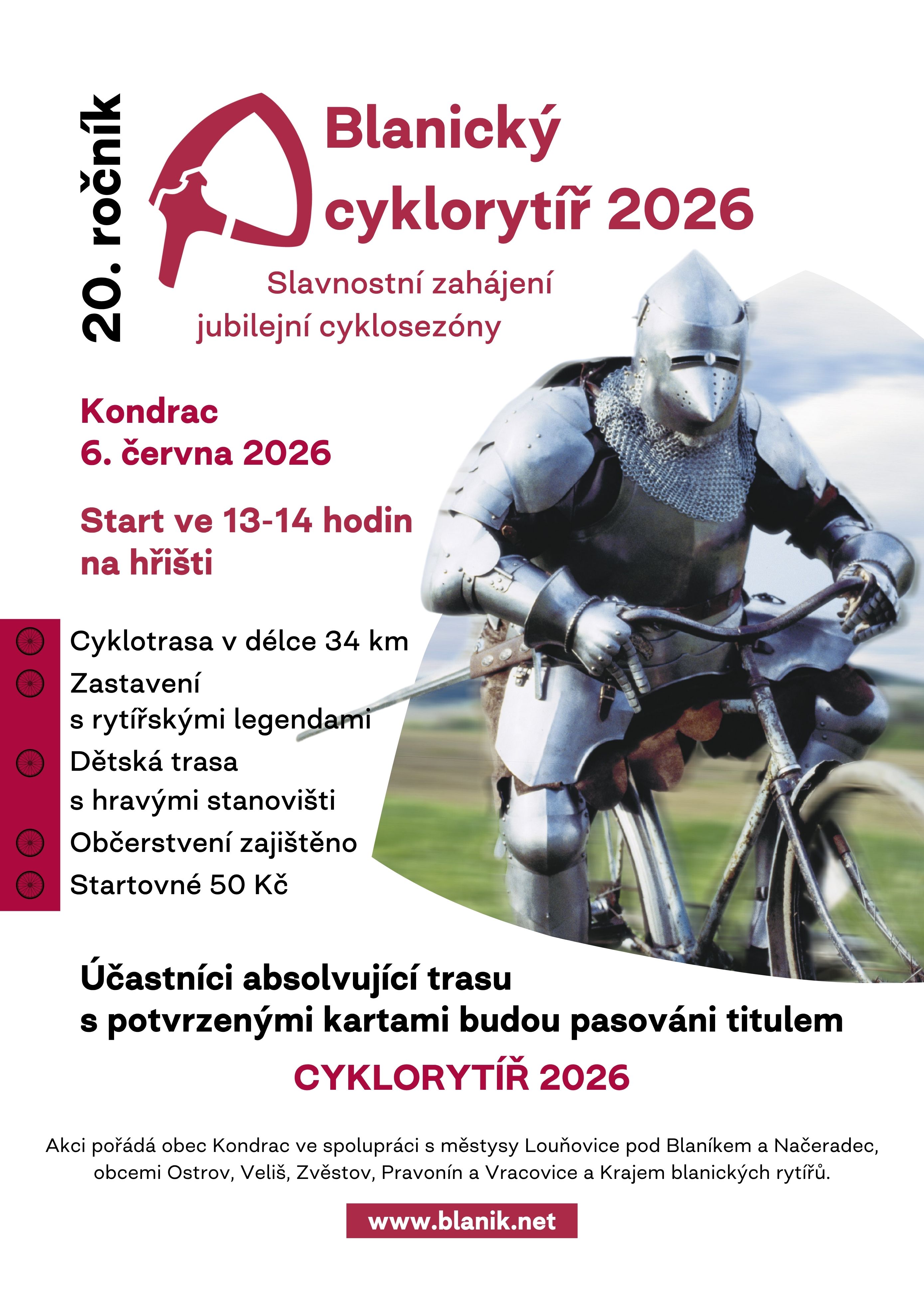 Blanický cyklorytíř 2026