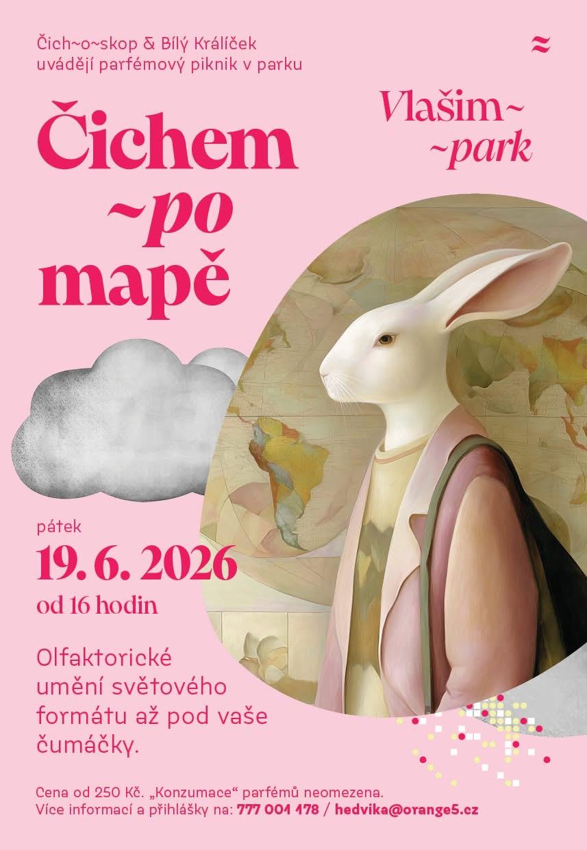 Čichem po mapě ve vlašimském parku