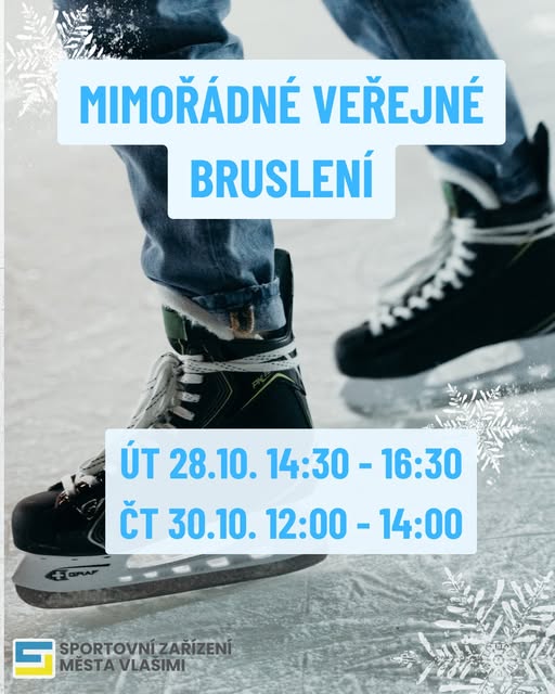 Mimořádné prázdninové bruslení