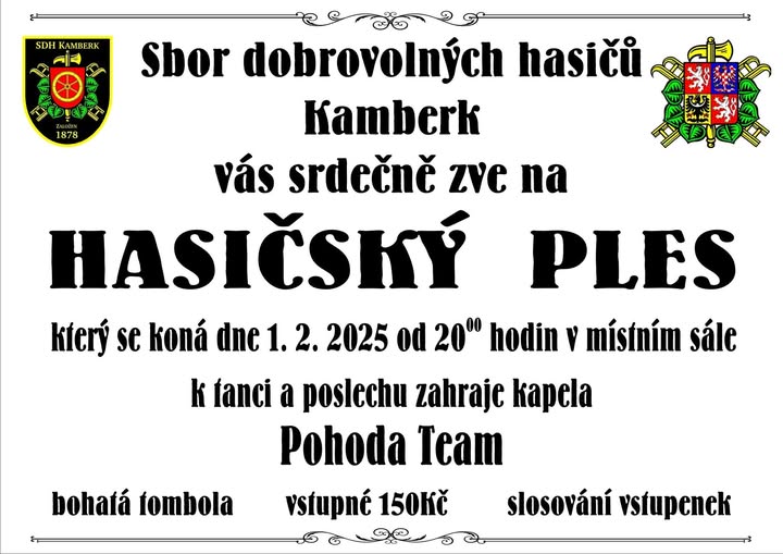 Hasičský ples