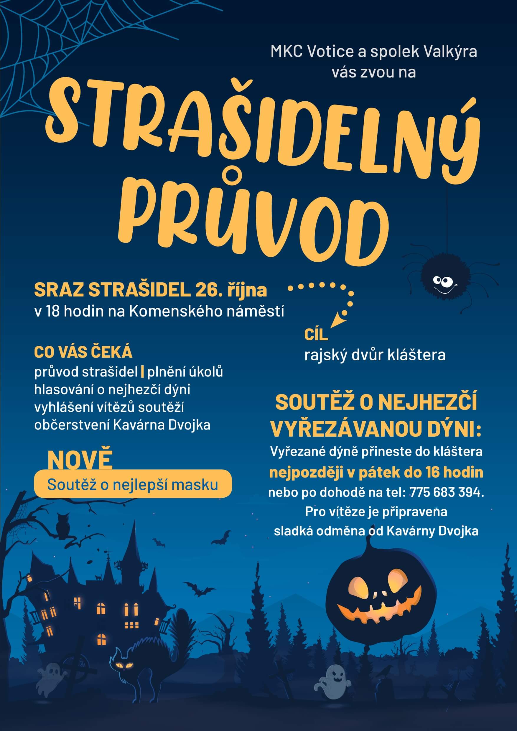 Strašidelný průvod