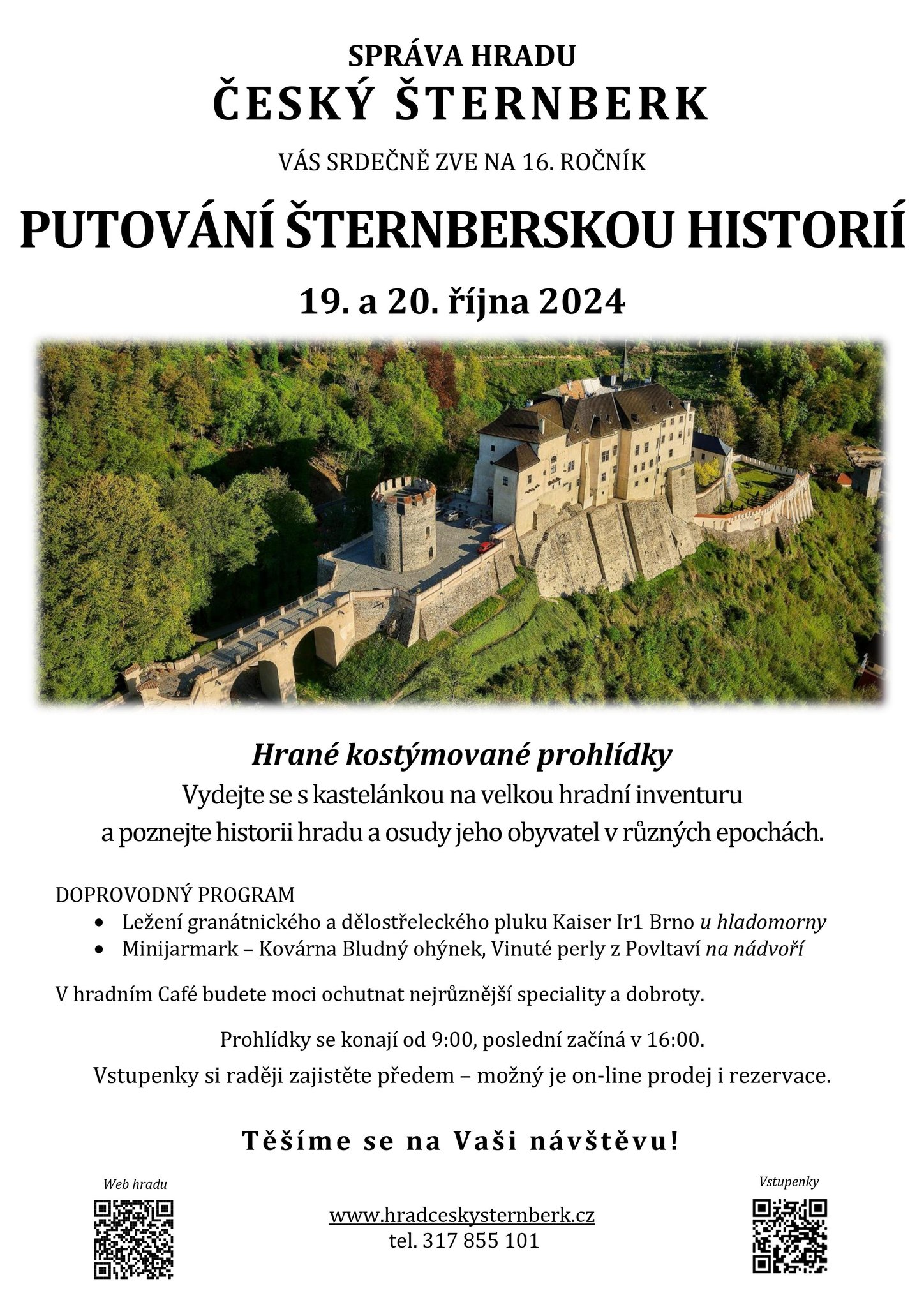 Český Šternberk: Putování šternberskou historií