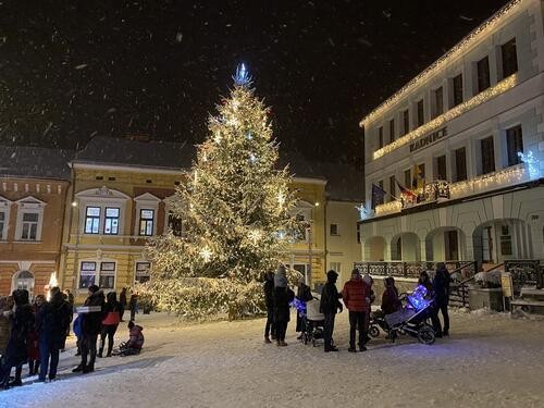Rozsvícení vánočního stromu ve Voticích 2025
