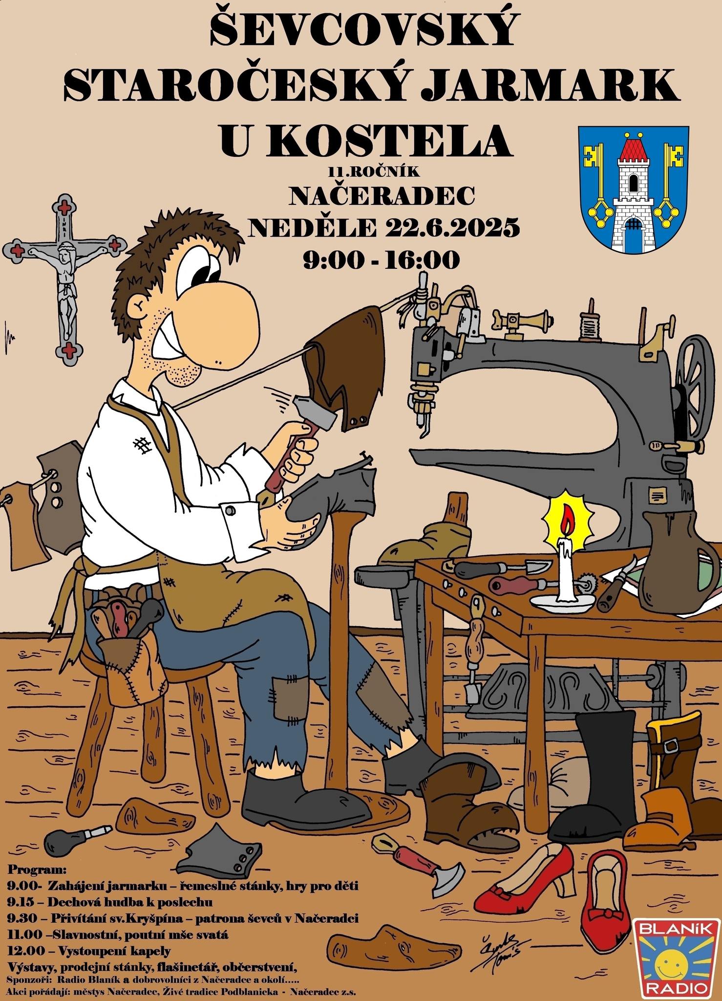 Ševcovský staročeský jarmark v Načeradci