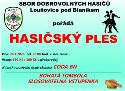 Hasičský ples v Louňovicích