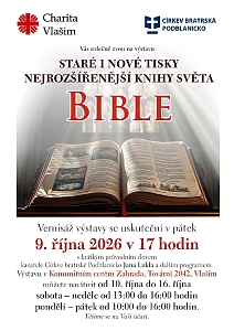 Výstava "Staré a nové tisky nejrozšířenější knihy světa Bible"