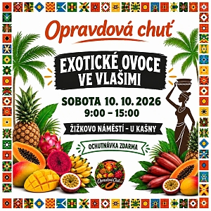 Exotické ovoce ve Vlašimi