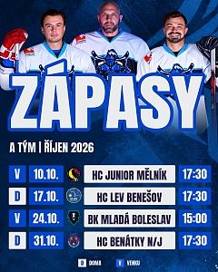 Zápasy HC Rytíři Vlašim