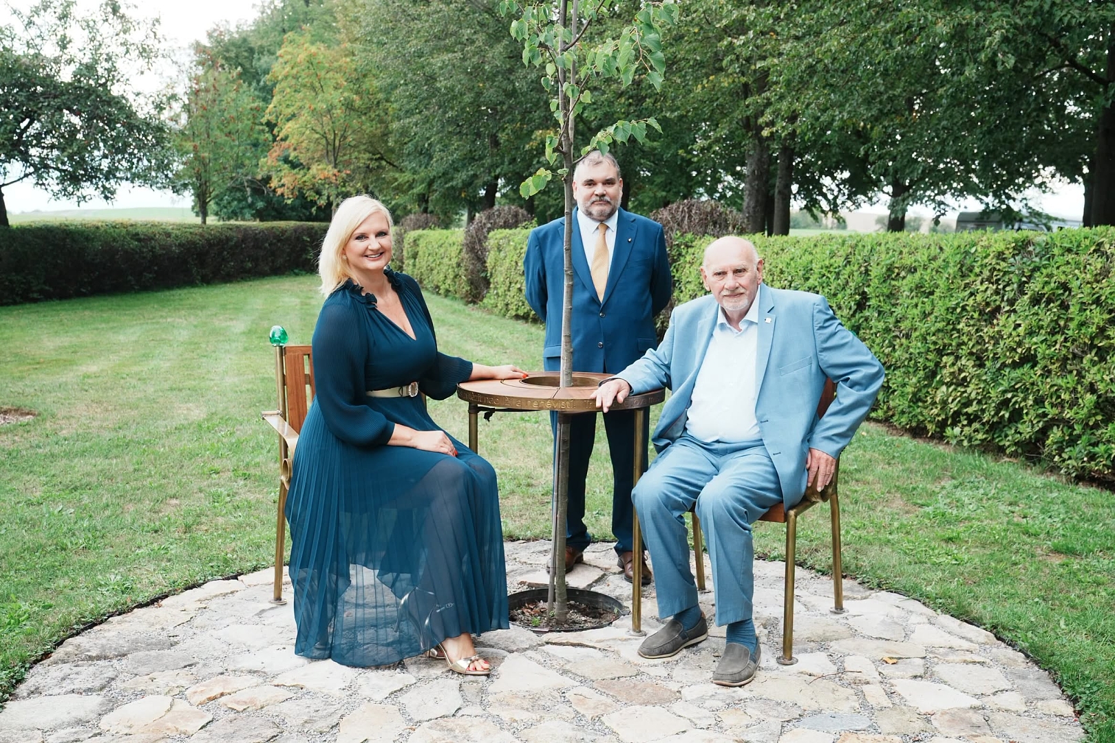 Petra Pecková, Jiří Sternberg, Pavel Rychetský