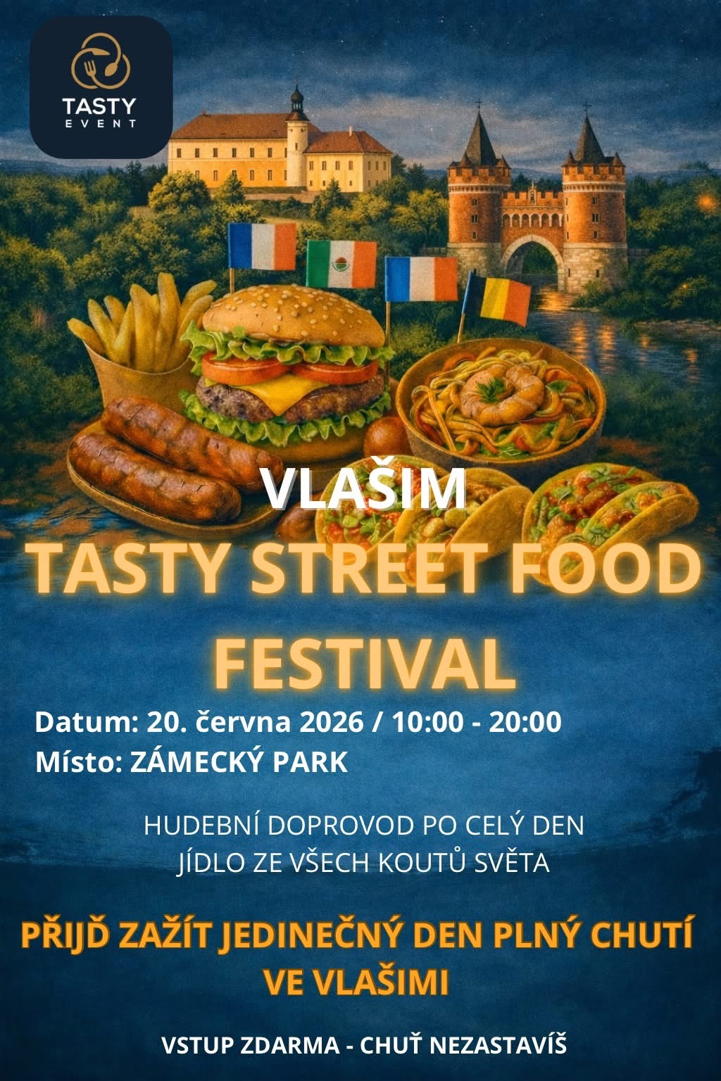 Tasty street food festival